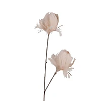 Hello Honey® 28.25" Pink Organic Feather Flower Stem