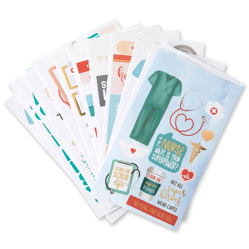12 Pack: Nurse Stickers by Recollections™