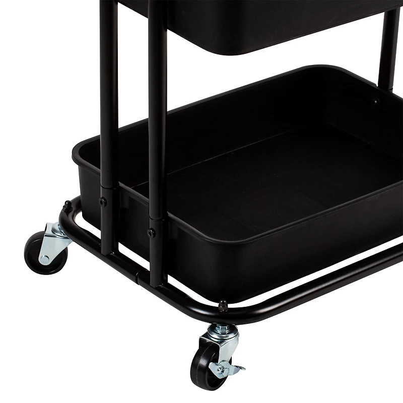 Organize It All -Tier Rolling Multifunctional Storage Cart