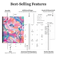 TF Publishing 2023 - 2024 Lots of Lily Large Monthly Planner