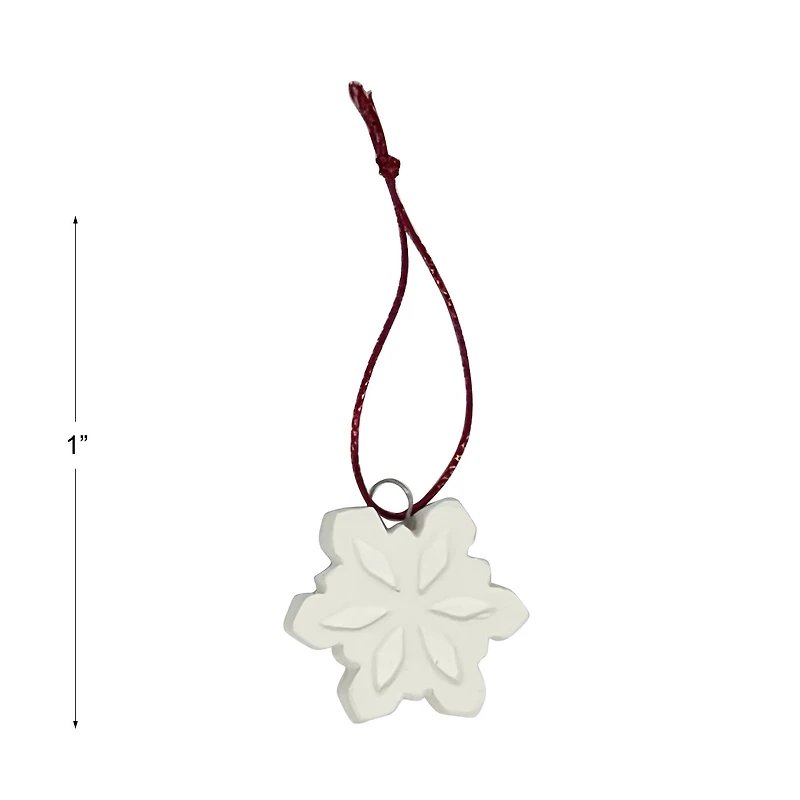 Mini DIY Ceramic Holiday Icon Ornament Set by Make Market®