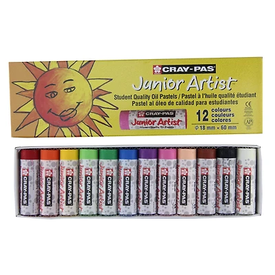 Sakura® Cray-Pas® Junior Artist™ Oil Pastel 12 Color Set