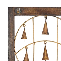 36" Brown Metal Farmhouse Wall Decor, 3ct.