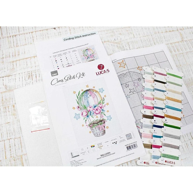 Luca-s Ballon Counted Cross Stitch Kit