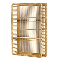 American Art Decor Bay Breeze Bamboo Shelf - 19.7" x 27.6"