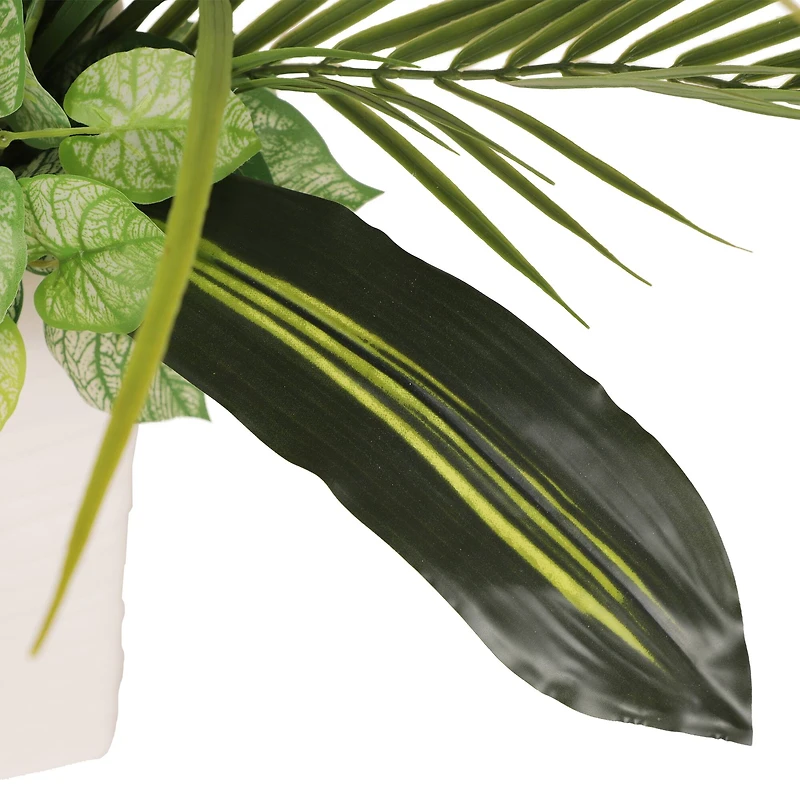 6ft. Artificial Lemon Tree in White Decorative Pot