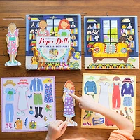 eeBoo Explorer & Botanist Paper Doll Set