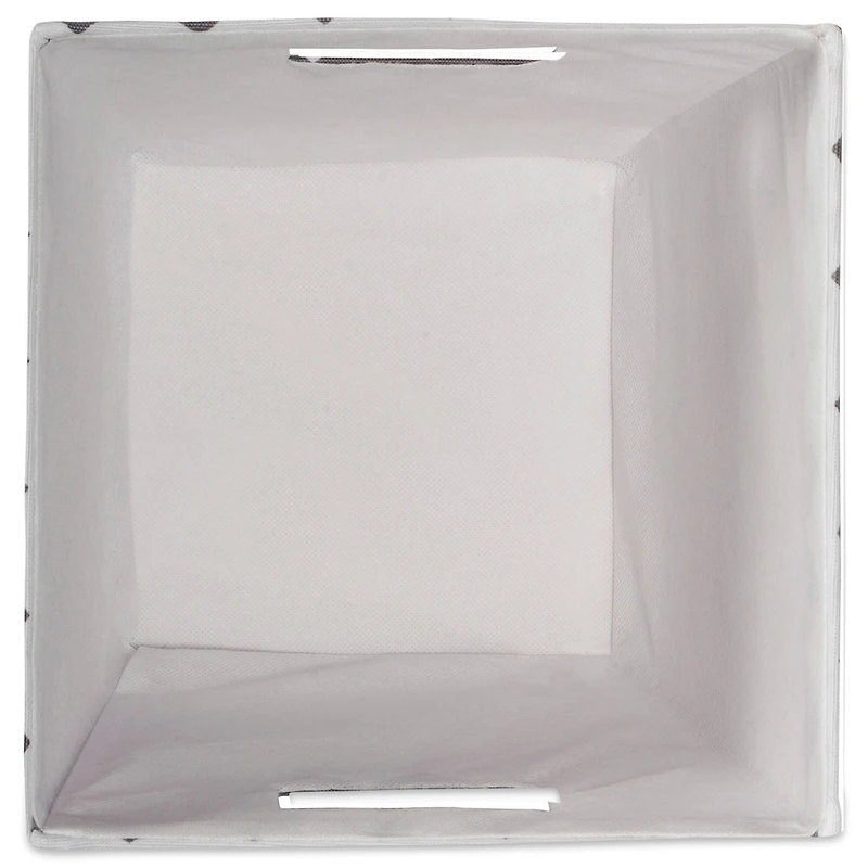 Polyester Chevron Trapezoid Bin