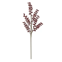 28" Red Iced Berry Stem by Ashland®