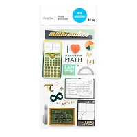 12 Pack: Math Dimensional Stickers by Recollections™
