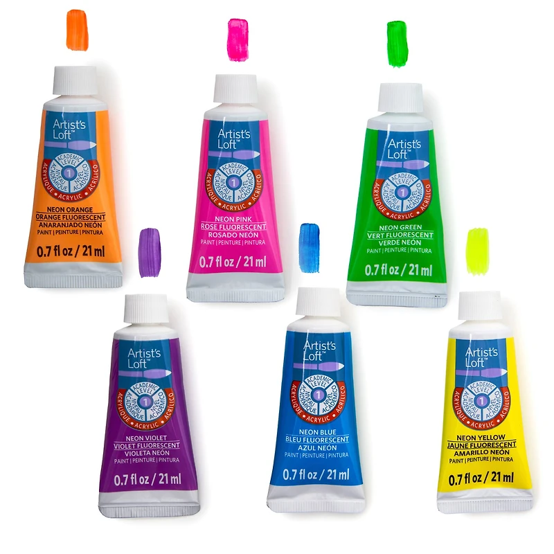 Neon Acrylic Paint Set by Artist's Loft®