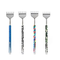 Assorted Kikkerland® Patterned Back Scratcher
