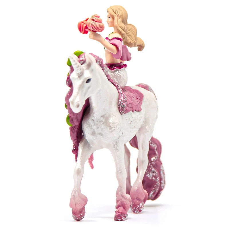 schleich® Bayala® Mermaid Feya Riding Underwater Unicorn Playset