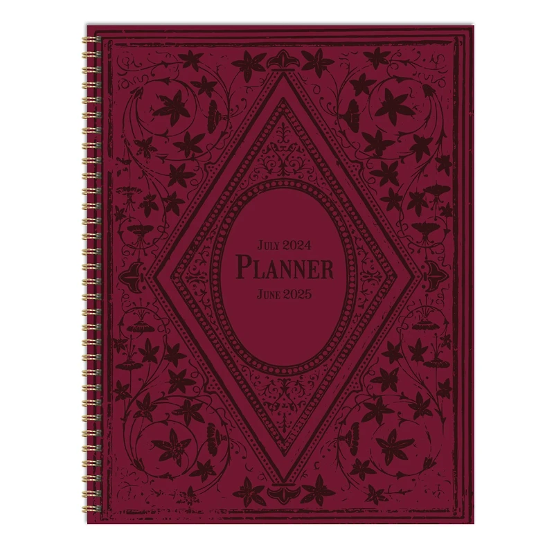 TF Publishing 2024 - 2025 Merlot Large Spiral Planner