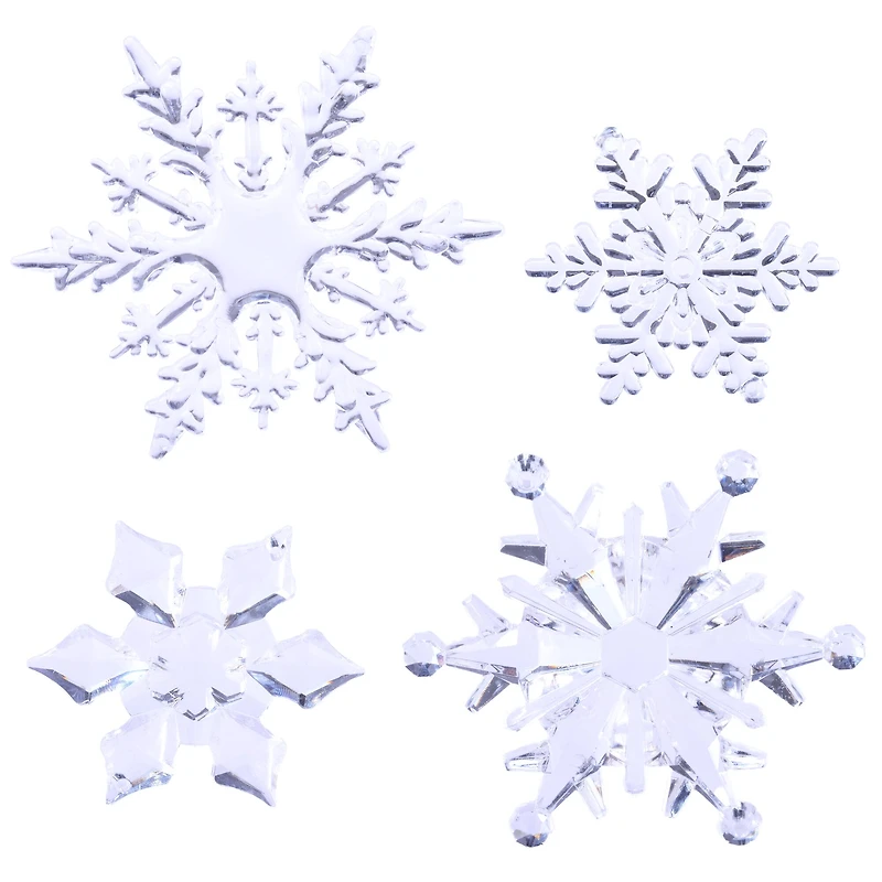 Clear Snowflake Decorative Filler by Ashland®