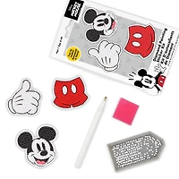 Camelot® Dots DOTZIES® Disney Mickey Icons Diamond Painting Sticker Kit, Round Diamonds