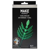 Areca Palm Floral Brick Art by Make Market®