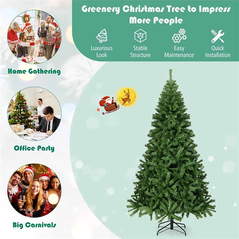 7.5ft. Unlit Pine Artificial Christmas Tree