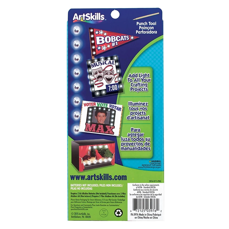 ArtSkills® 14ct. White Marquee String Lights