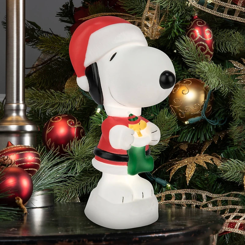 12" Peanuts® Snoopy & Woodstock Lighted Blow Mold