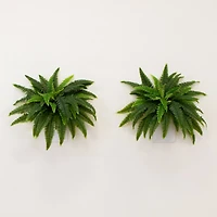 40" UV-Resistant Artificial Boston Ferns, 2ct.