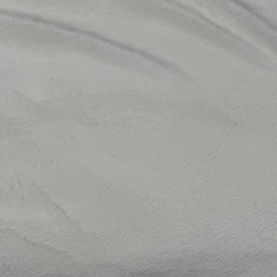 Feldman White Soft Chenille Fabric