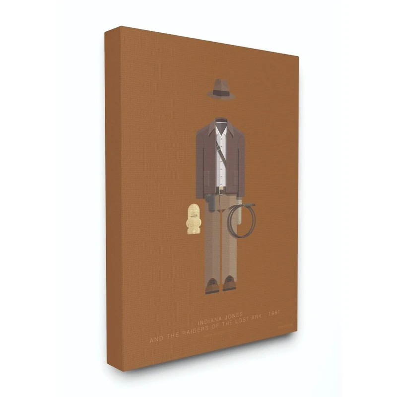 Stupell Industries Indiana Jones Fashion Design Wall Accent
