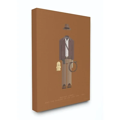 Stupell Industries Indiana Jones Fashion Design Wall Accent