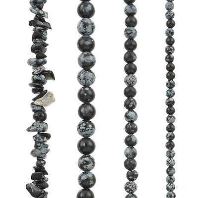 Mixed Snowflake Jasper Beads by Bead Landing™