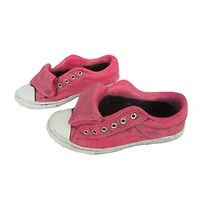 Santa's Workshop Pink Cement Sneaker Planters Set