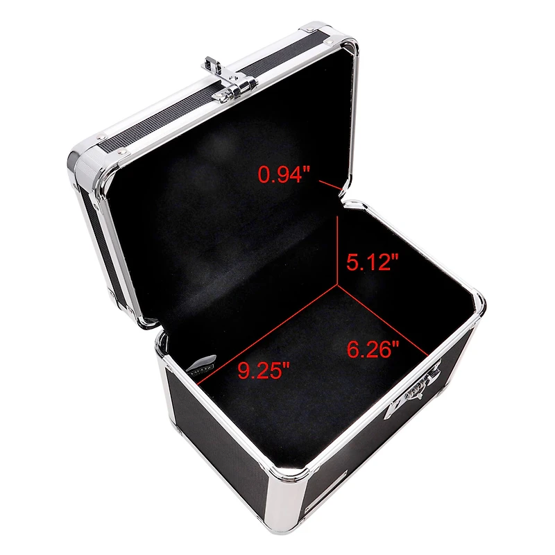 Vaultz Black Personal Storage Box