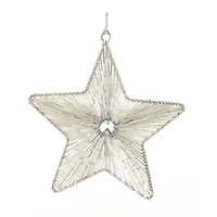 Iron & Glass Star Ornament Set