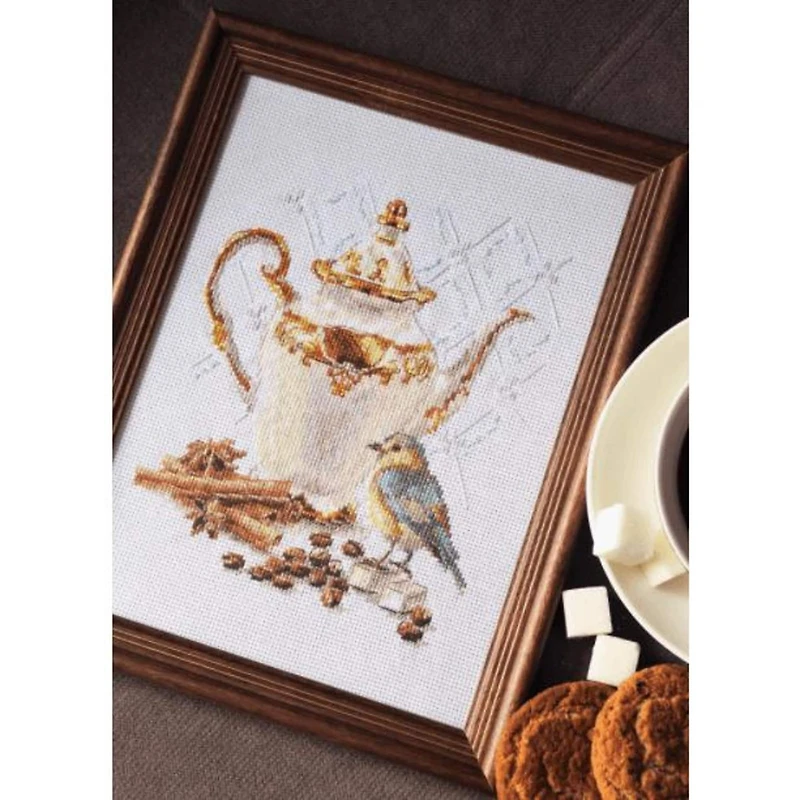 Alisa Coffee Connoisseur Cross Stitch Kit