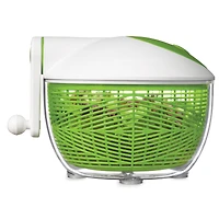 Starfrit 5qt. Green & White Salad Spinner