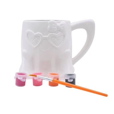 Ghost Color Your Own Ceramic Mug Kit by Creatology™