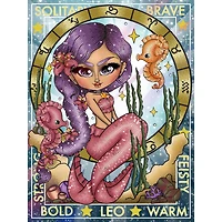 Diamond Dotz® Intermediate Leo Diamond Painting Kit