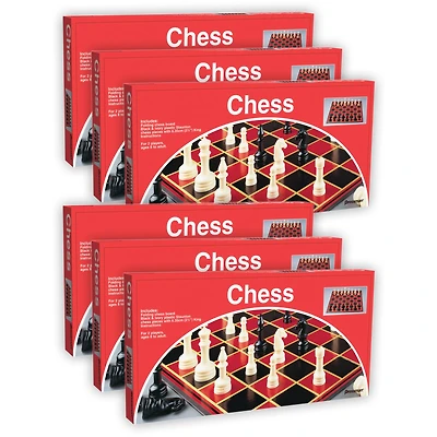 Pressman® Chess Board Game, 6 Packs