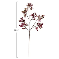 Hello Honey® 38.25" Burgundy Faux Berry Stem