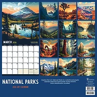 2026 National Parks-Art Wall Calendar