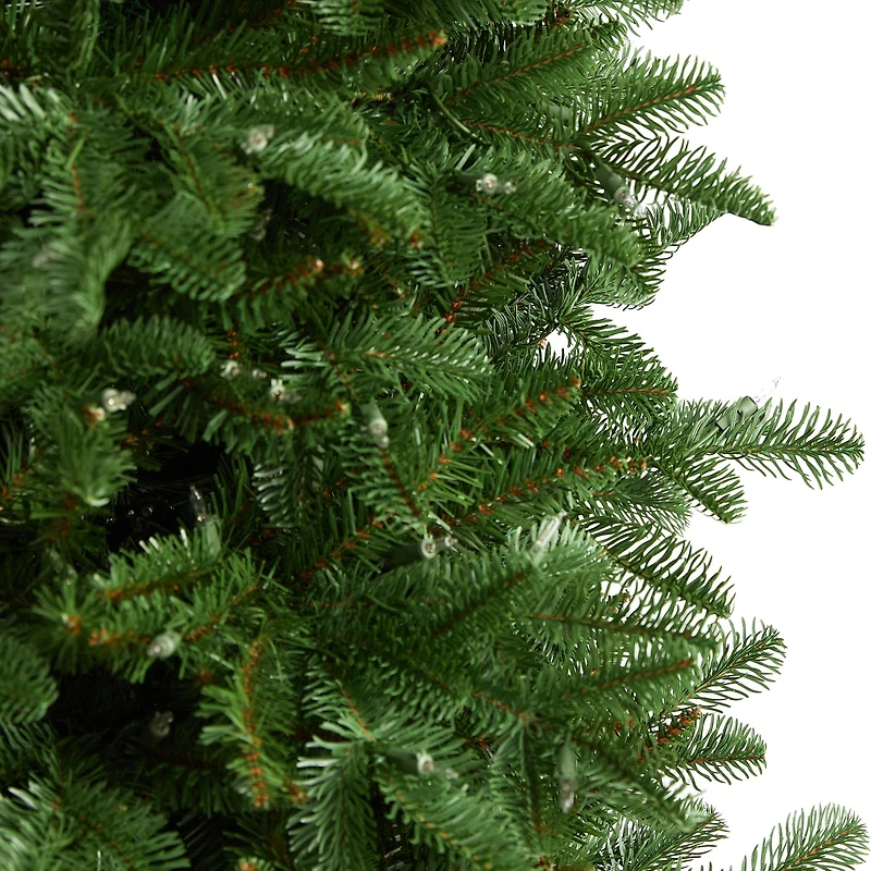 7ft. Pre-Lit South Carolina Fir Artificial Christmas Tree, Clear Lights