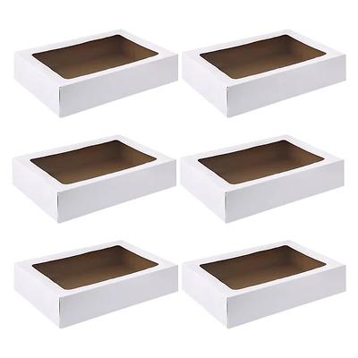 6 Packs: 2 ct. (12 total) Corrugated Window Cake Boxes by Celebrate It™