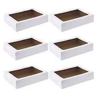 6 Packs: 2 ct. (12 total) Corrugated Window Cake Boxes by Celebrate It™