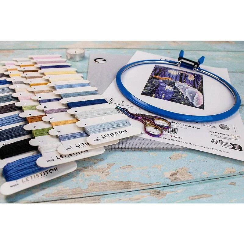 LetiStitch A Midsummer Night Counted Cross Stitch Kit