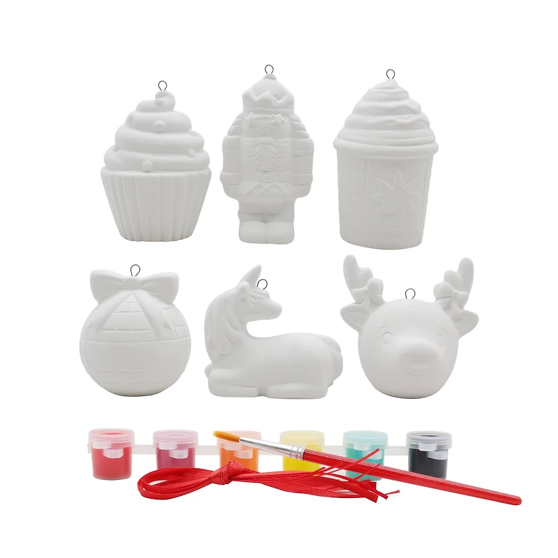 Whimsical 3D Ceramic Ornament Kit by Creatology™