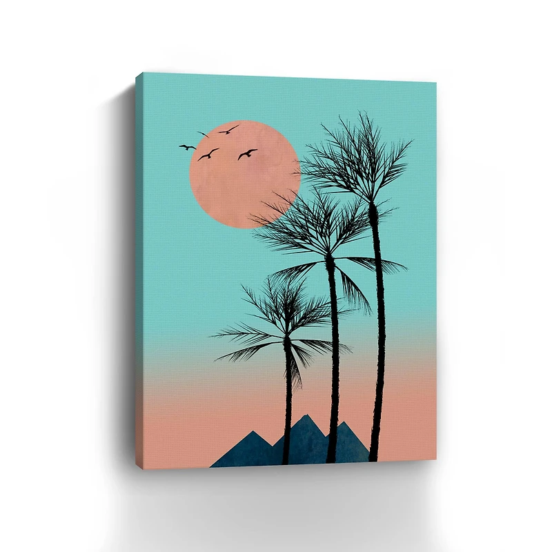 Passion In The Tropics I Canvas Giclee