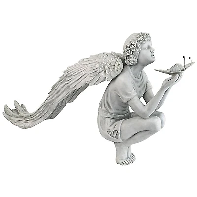 Design Toscano® 22" Glory of the Garden Angel Statue by Artist Evelyn Myers Hartley