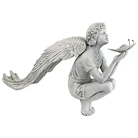 Design Toscano® 22" Glory of the Garden Angel Statue by Artist Evelyn Myers Hartley