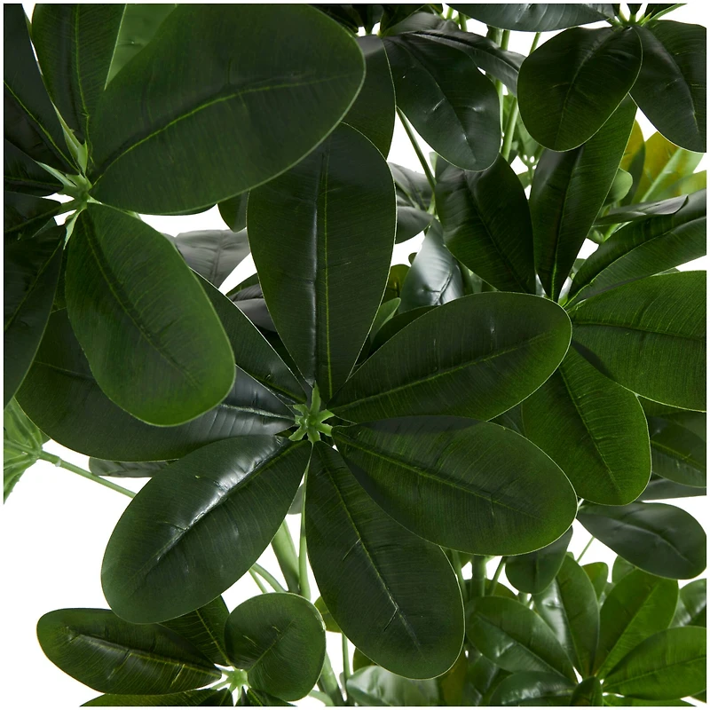 5ft. Potted Green Faux Foliage Artificial Money Tree