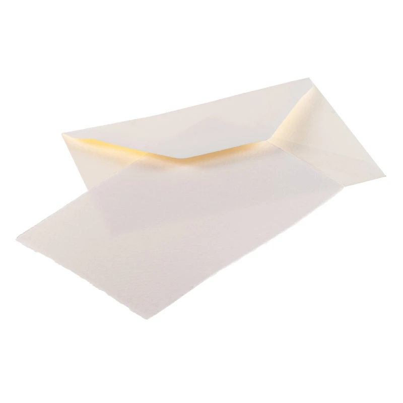 Fabriano 4.5" x 6.75" Medioevalis White Flat Cards & Envelopes, 20ct.