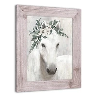 Horse with Greens Western Framed Print